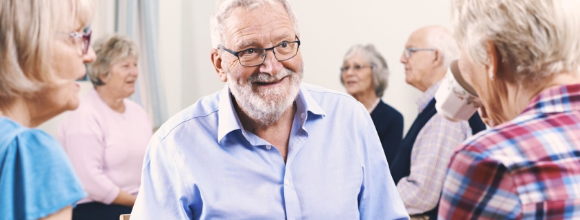 Plattsnacker im freiraum des Bauverein Rüstringens