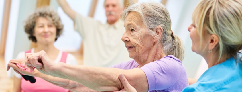 Seniorensport der AWO im Treff auf Sibethsburg