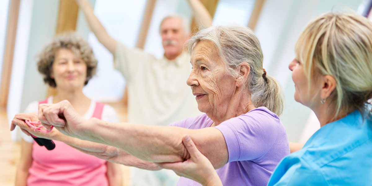 Seniorensport der AWO im Treff auf Sibethsburg