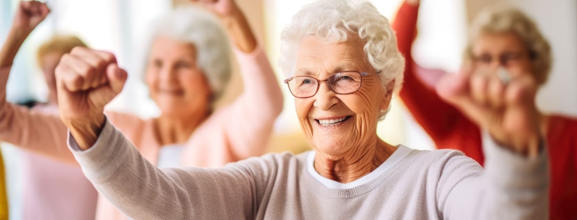 Sitz Yoga beim Bauverein Rüstringen