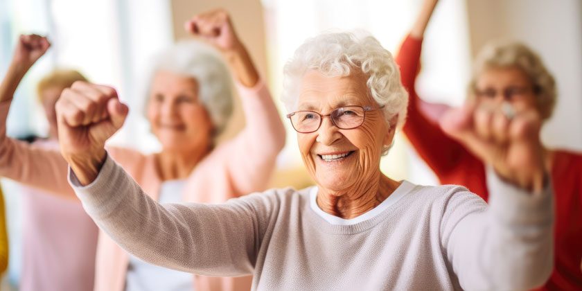 Sitz Yoga beim Bauverein Rüstringen