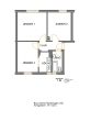 Grundriss - *Ab sofort* Gemütliche 3-Zimmer-Erdgeschosswohnung mit Kochnische & Mansardenzimmer