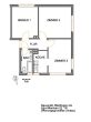 Grundriss - Drei-Zimmer-Wohnung in der Gartenstadt Siebethsburg