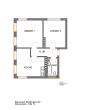 Grundriss - Helle 2-Zimmer-Wohnung auf Siebethsburg