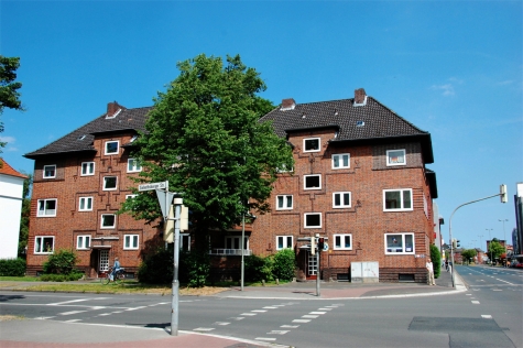 Helle, freundliche Zwei-Zimmer-Wohnung in Innenstadtrandlage, Siebethsburger Straße 1a, 26386 Wilhelmshaven, Etagenwohnung